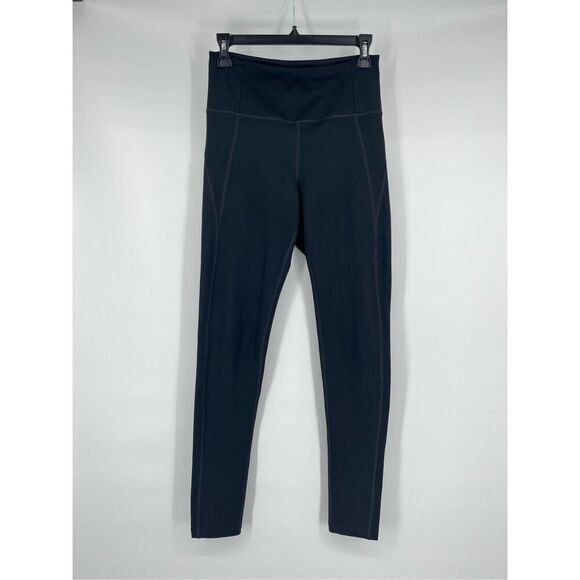 Girlfriend Collective Black Compressive High Rise Legging Size Medium 28.5" Leg - Picture 2 of 9